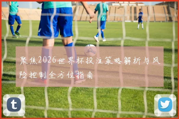 聚焦2026世界杯投注策略解析与风险控制全方位指南